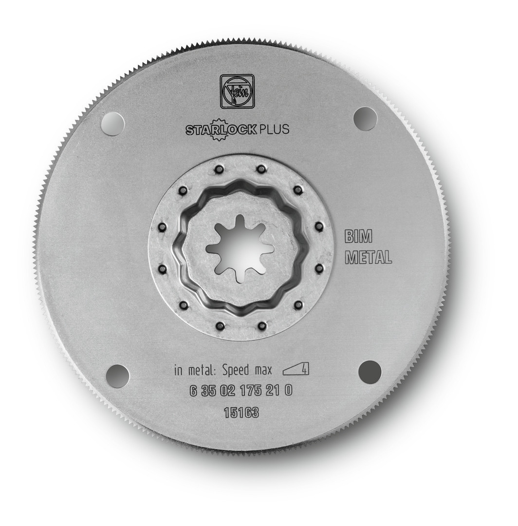 FEIN HSS-Sägeblatt, Ø 100 mm, VE 5 St, Aufnahme StarlockPlus FEIN HSS-Sägeblatt, Ø 100 mm, VE 5 St, Aufnahme StarlockPlus