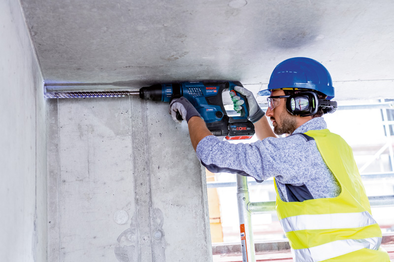 BOSCH Akku-Bohrhammer BITURBO mit SDS max GBH 18V-36 C, 2 x Akku ProCORE18V 8.0Ah BOSCH Akku-Bohrhammer BITURBO mit SDS max GBH 18V-36 C, 2 x Akku ProCORE18V 8.0Ah