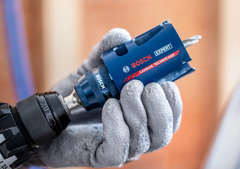 BOSCH EXPERT Power Change Plus Aufsteckhalter, 11 mm, TCT Bohrer, 8,5 x 105 mm, 2-tlg. BOSCH EXPERT Power Change Plus Aufsteckhalter, 11 mm, TCT Bohrer, 8,5 x 105 mm, 2-tlg.