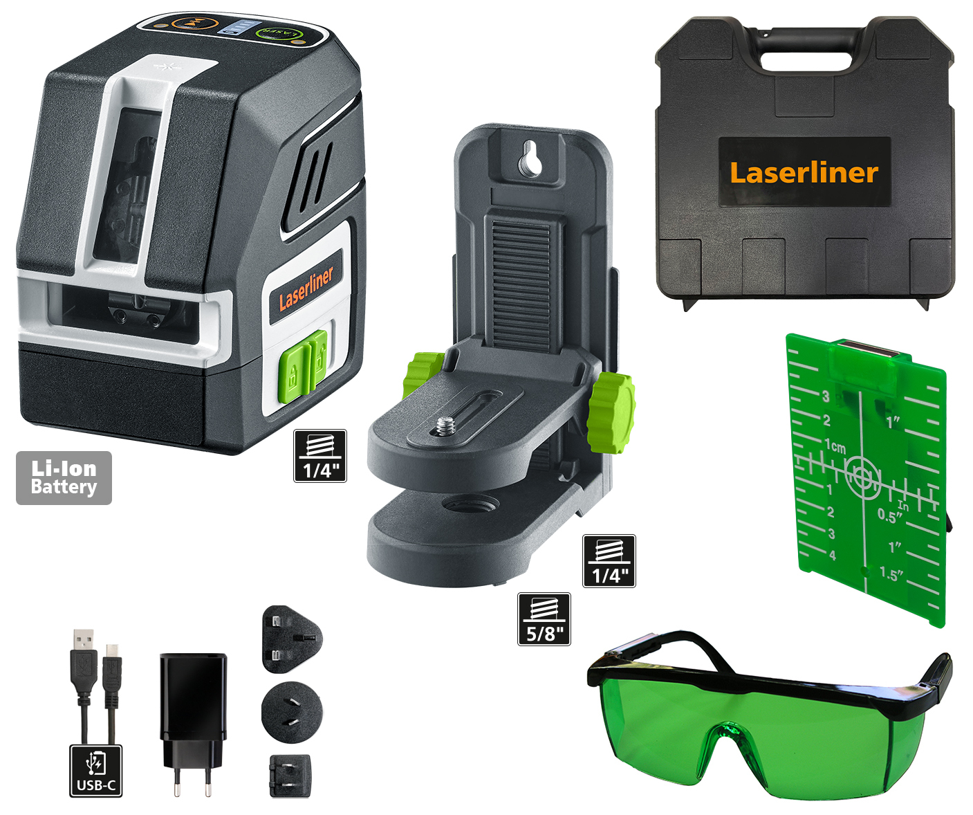 LASERLINER Kreuzlinien-Laser PocketCross-Laser 2G LASERLINER Kreuzlinien-Laser PocketCross-Laser 2G