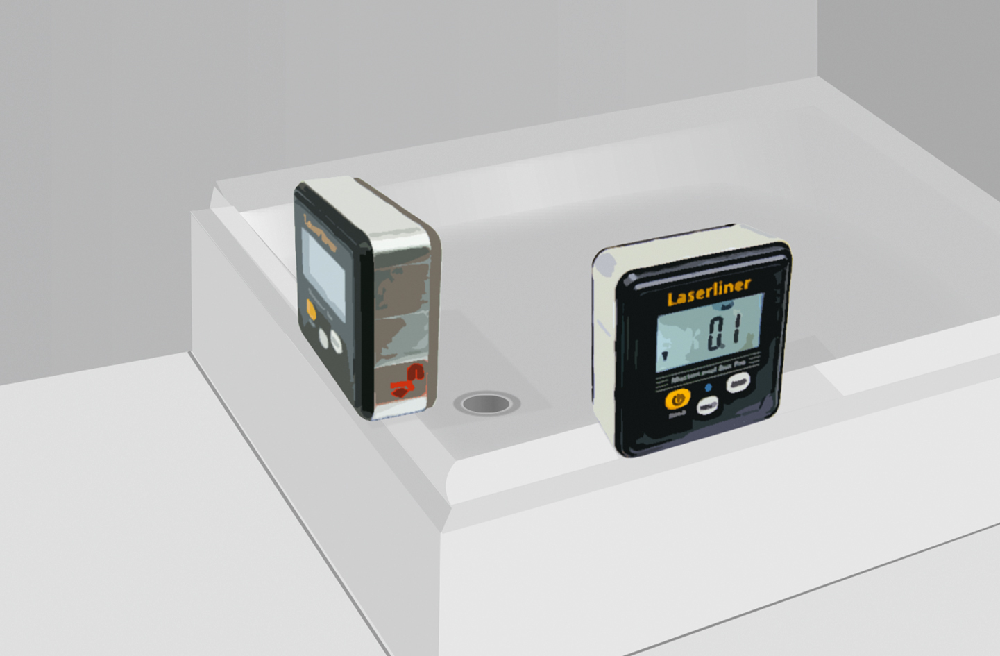 LASERLINER Digitale Elektronik-Wasserwaage MasterLevel Box Pro LASERLINER Digitale Elektronik-Wasserwaage MasterLevel Box Pro