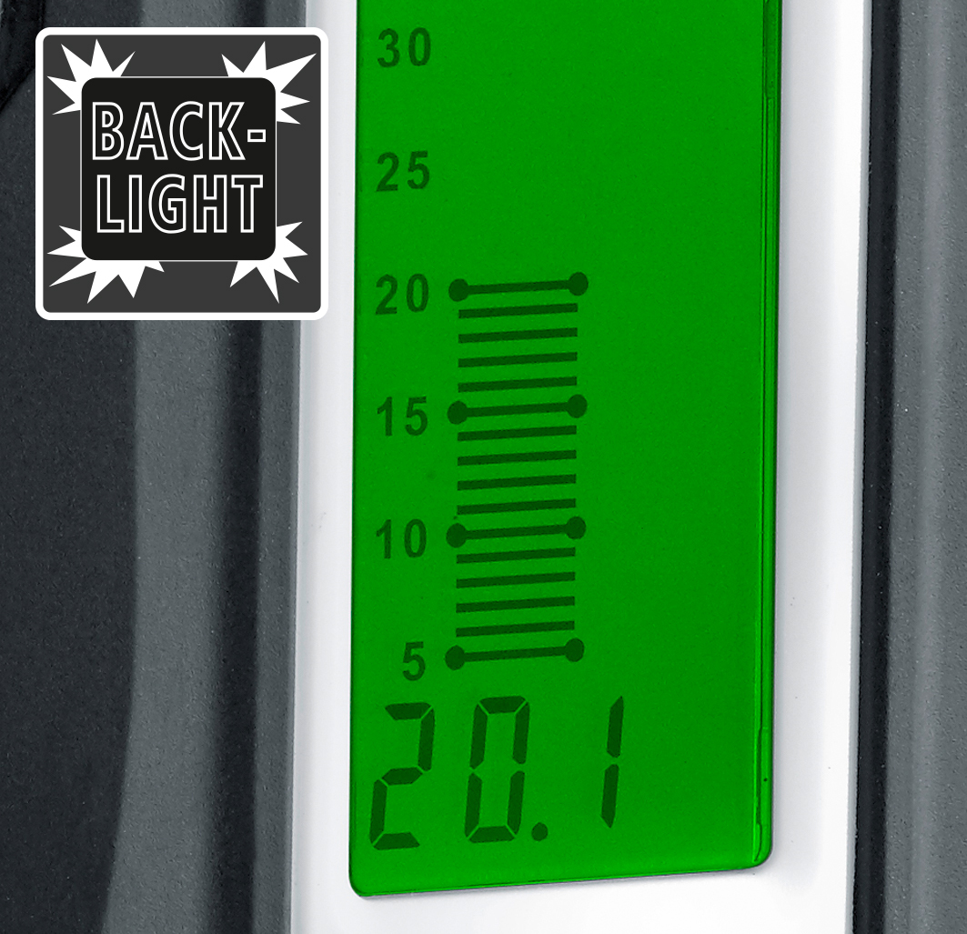 LASERLINER Materialfeuchtemessgerät DampFinder Compact Plus LASERLINER Materialfeuchtemessgerät DampFinder Compact Plus