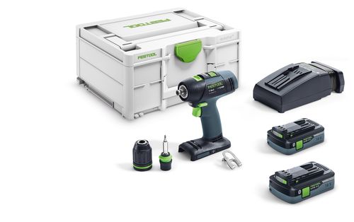 FESTOOL Akku-Bohrschrauber T 18+3 HPC 4,0 I-Plus