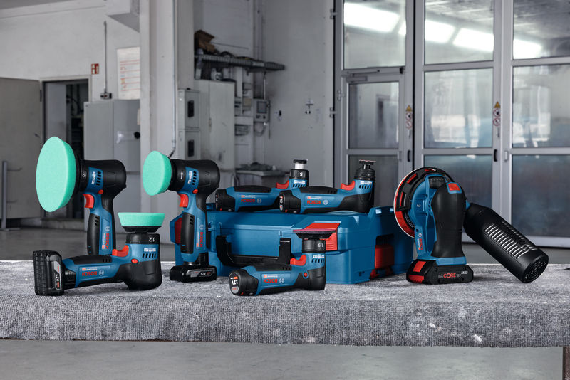 BOSCH Akku-Polierer GPX 12V-125 BOSCH Akku-Polierer GPX 12V-125