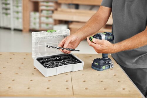 FESTOOL Schlangenbohrer-Set SYS3 S 76-SB CE-SORT/6 FESTOOL Schlangenbohrer-Set SYS3 S 76-SB CE-SORT/6