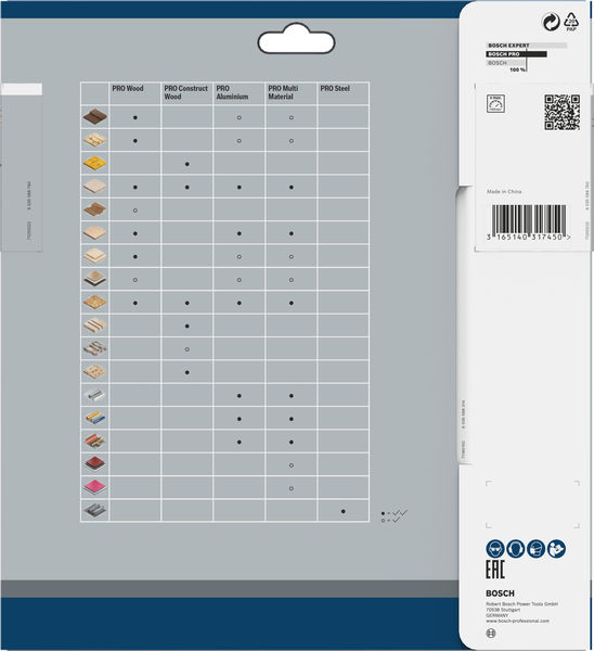 BOSCH Kreissägeblatt Multi Material BOSCH Kreissägeblatt Multi Material