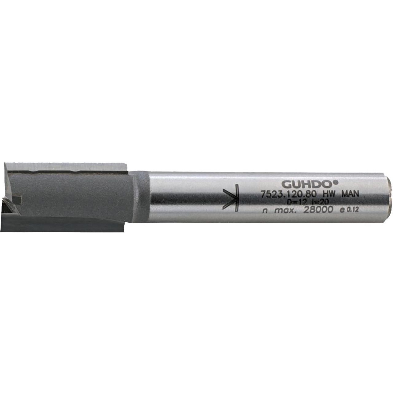 GUHDO HW-Nutfräser D20 l19 L70 S8 GUHDO HW-Nutfräser D20 l19 L70 S8