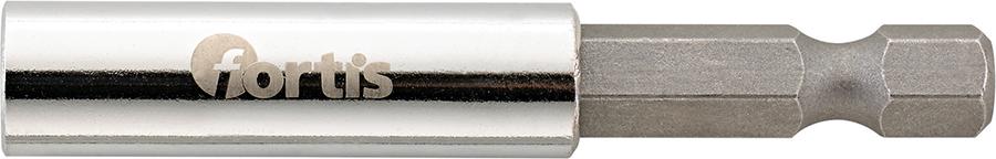 FORTIS Bithalter 1/4" für 1/4" Bits Sprengring 60mm