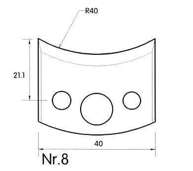 BRÜCK UNI-Abweiser Nr. 08