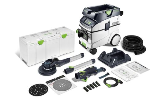 FESTOOL Langhalsschleifer- und Sauger-Set PLANEX LHS 2 225 EQI/CTM 36-Set