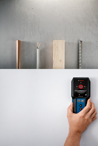 BOSCH Ortungsgerät GMS 120-27 mit Tasche, BA 3.7V 1.0Ah A und USB-C™-Kabel BOSCH Ortungsgerät GMS 120-27 mit Tasche, BA 3.7V 1.0Ah A und USB-C™-Kabel