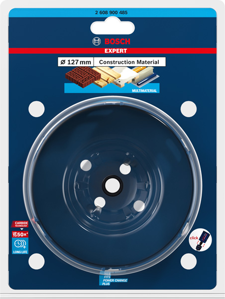 BOSCH EXPERT Construction Material Lochsäge, 127 x 60 mm BOSCH EXPERT Construction Material Lochsäge, 127 x 60 mm