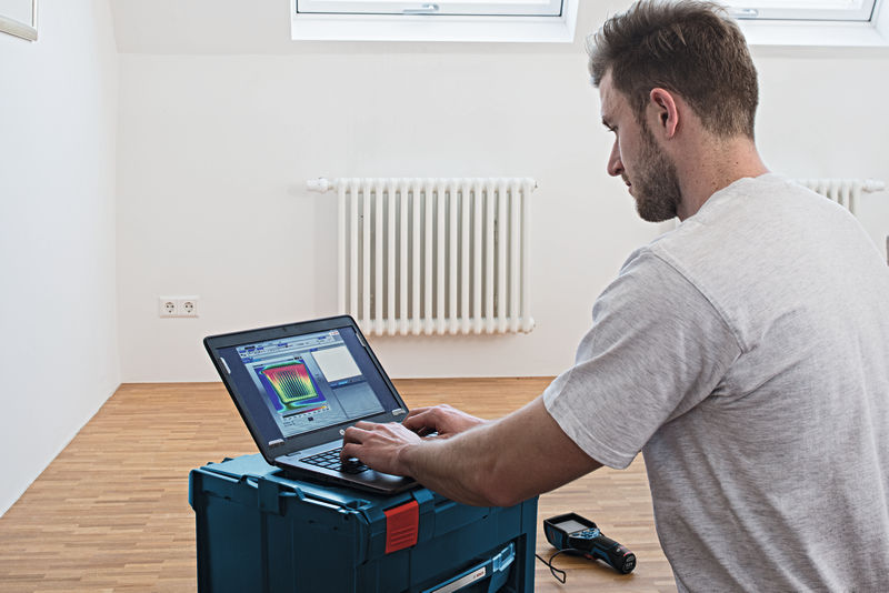 BOSCH Wärmebildkamera GTC 400 C, 1 x Akku GBA 12V 2.0Ah BOSCH Wärmebildkamera GTC 400 C, 1 x Akku GBA 12V 2.0Ah