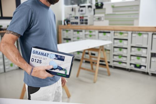 FESTOOL Schleifmittel Granat D125 GR-Set FESTOOL Schleifmittel Granat D125 GR-Set