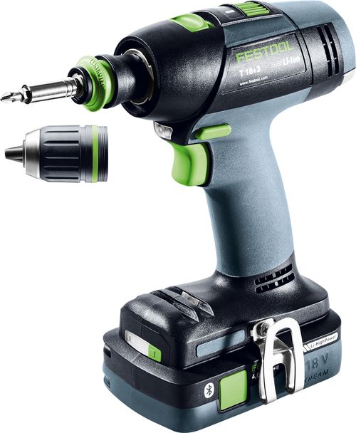 FESTOOL Akku-Bohrschrauber T 18+3 HPC 4,0 I-Plus FESTOOL Akku-Bohrschrauber T 18+3 HPC 4,0 I-Plus