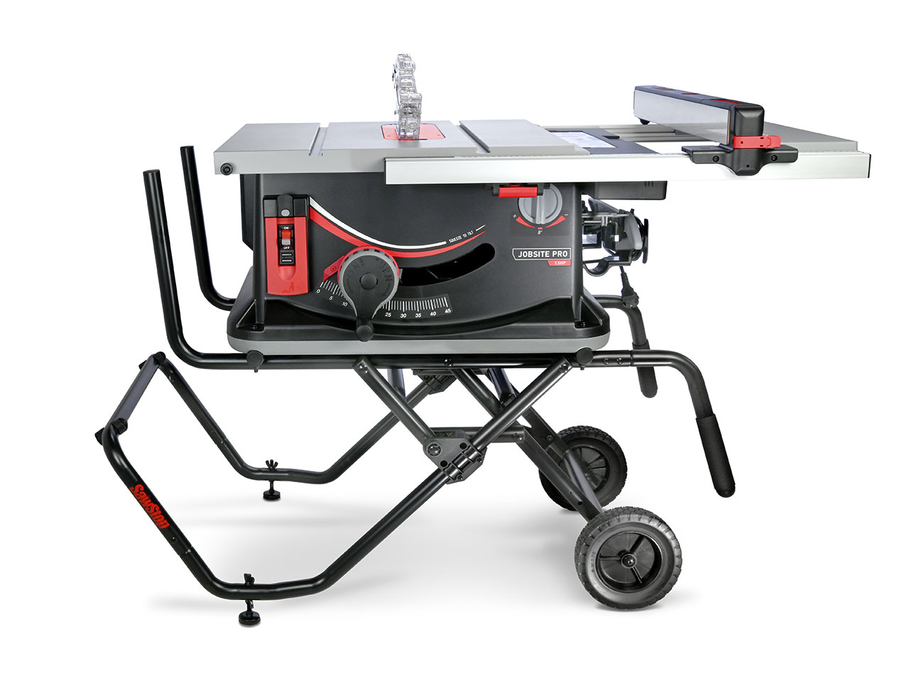 SAWSTOP Jobsite Saw PRO - JSS - inkl. Fahrbares Untergestell
