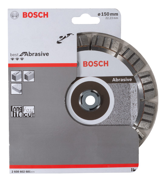 BOSCH Diamanttrennscheibe Best for Abrasive BOSCH Diamanttrennscheibe Best for Abrasive