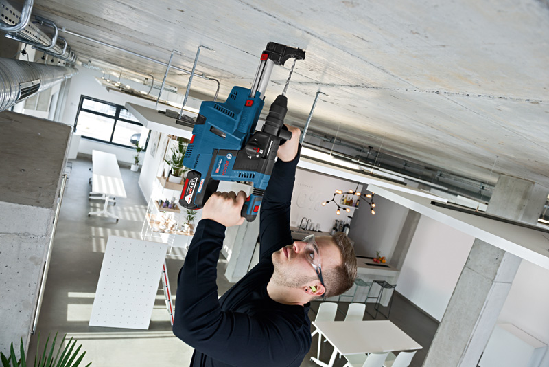 BOSCH Akku-Bohrhammer GBH 18V-26 F, 2x 5,0 Ah Li-Ion Akku, L-BOXX BOSCH Akku-Bohrhammer GBH 18V-26 F, 2x 5,0 Ah Li-Ion Akku, L-BOXX