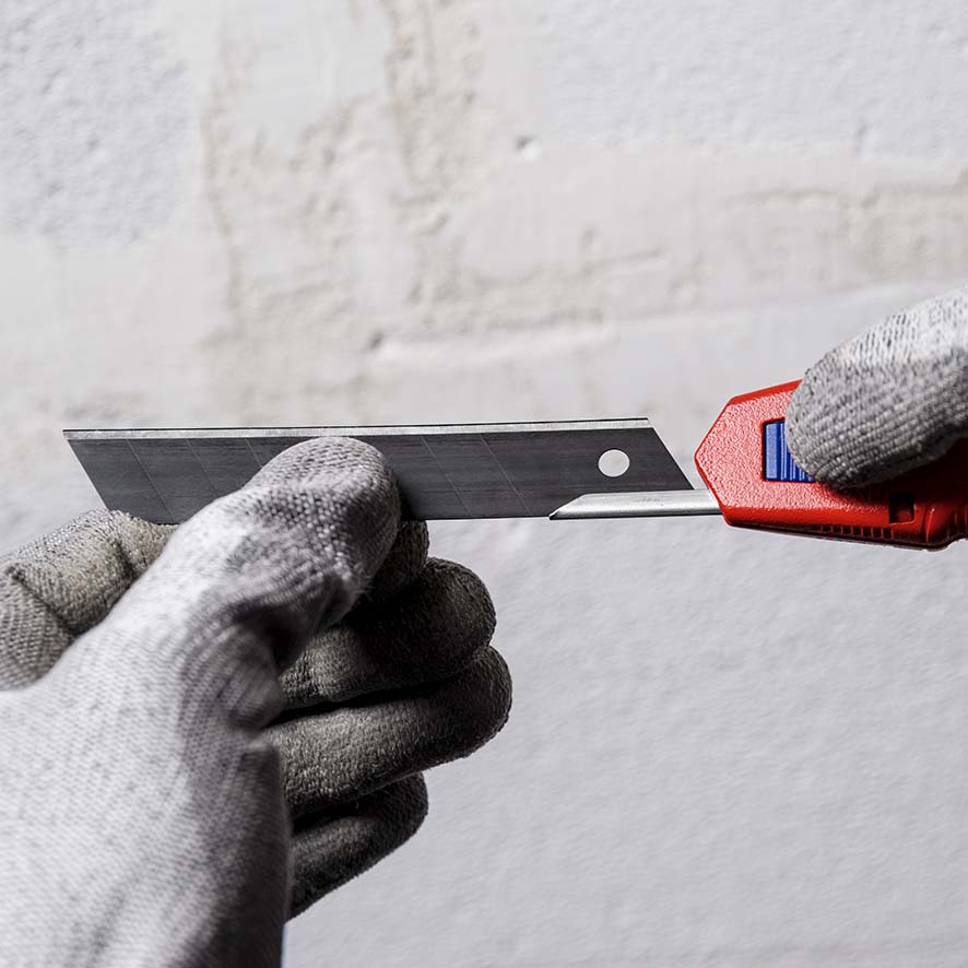 KNIPEX 90 10 165 BK CutiX Universalmesser 165 mm KNIPEX 90 10 165 BK CutiX Universalmesser 165 mm