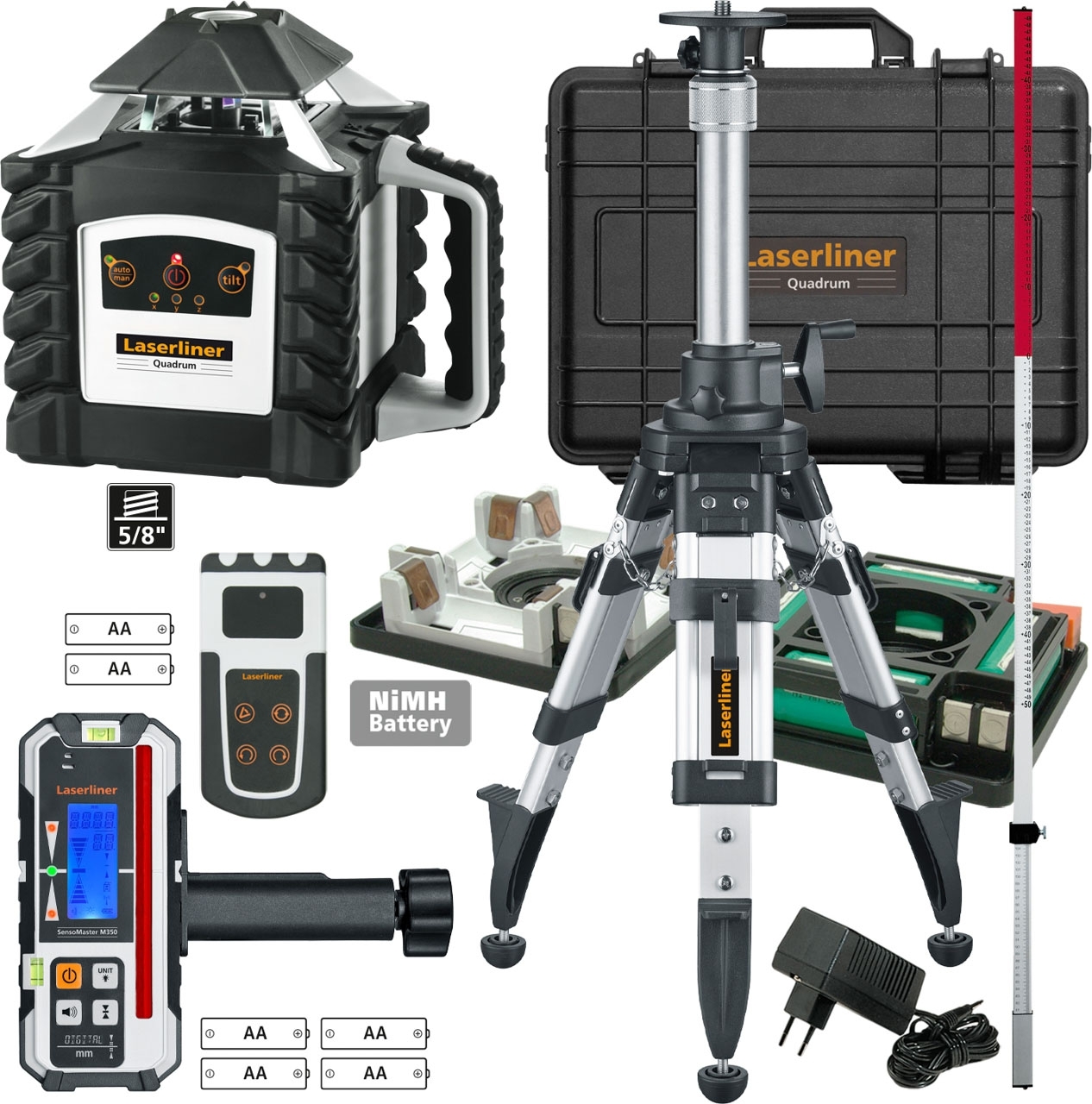 LASERLINER Quadrum M 350 S Set 1 FL incl. P175 + FL LASERLINER Quadrum M 350 S Set 1 FL incl. P175 + FL