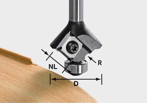FESTOOL Abrundfräser-Wendeplatten S8 HW R3 D28 KL12,7 MFK FESTOOL Abrundfräser-Wendeplatten S8 HW R3 D28 KL12,7 MFK