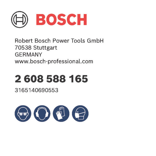 BOSCH 5-teiliges CYL-5 Betonbohrer-Set, Robust Line, 4–8 mm BOSCH 5-teiliges CYL-5 Betonbohrer-Set, Robust Line, 4–8 mm