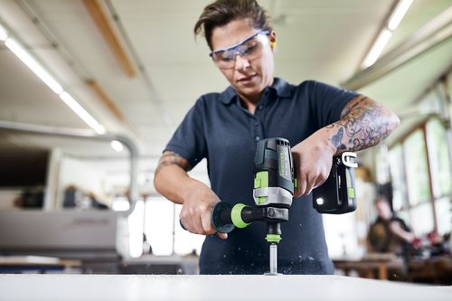 FESTOOL Akku-Schlagbohrschrauber QUADRIVE TPC 18/4 5,0/4,0 I-Set/XL FESTOOL Akku-Schlagbohrschrauber QUADRIVE TPC 18/4 5,0/4,0 I-Set/XL