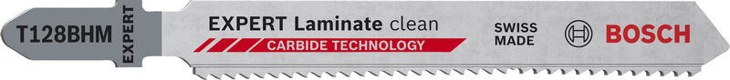 BOSCH EXPERT Laminate Clean T128BHM Stichsägeblatt, 3 Stück BOSCH EXPERT Laminate Clean T128BHM Stichsägeblatt, 3 Stück