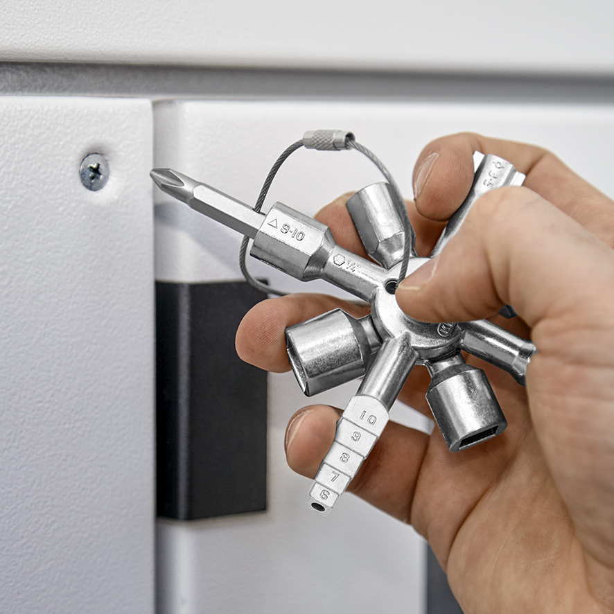 KNIPEX Schaltschrankschlüssel TwinKey KNIPEX Schaltschrankschlüssel TwinKey