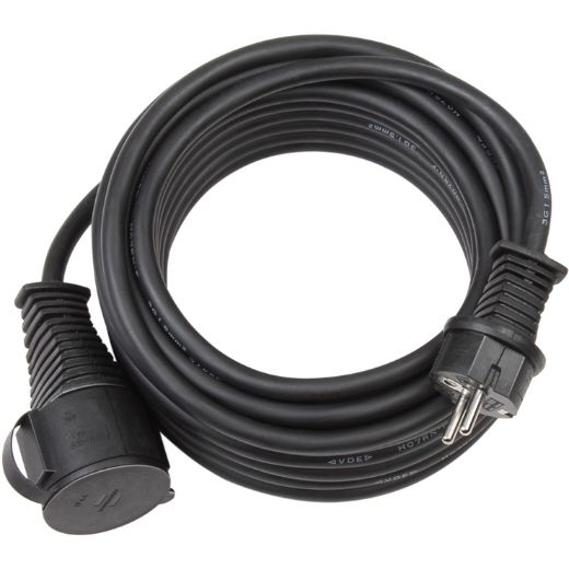 BRENNENSTUHL Baustellen-Verlängerungskabel IP44 25m H07RN-F 3G1,5 schwarz BRENNENSTUHL Baustellen-Verlängerungskabel IP44 25m H07RN-F 3G1,5 schwarz