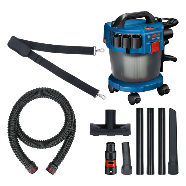 BOSCH Akku-Staubsauger GAS 18V-10 L mit Reinigungsset