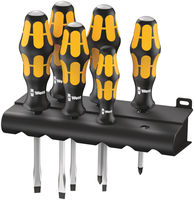 WERA Schraubendrehersatz Kraftform Schraubmeißel 932/918/6 Rack WERA Schraubendrehersatz Kraftform Schraubmeißel 932/918/6 Rack