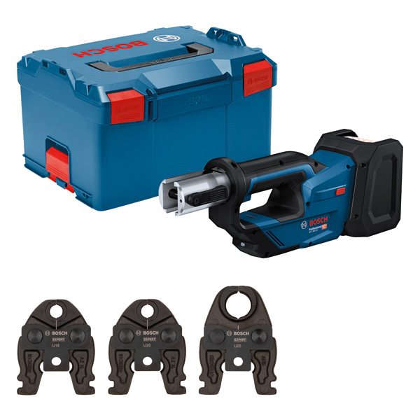 BOSCH Akku-Presswerkzeug GPT 18V-19, L-BOXX 238, Kit U BOSCH Akku-Presswerkzeug GPT 18V-19, L-BOXX 238, Kit U