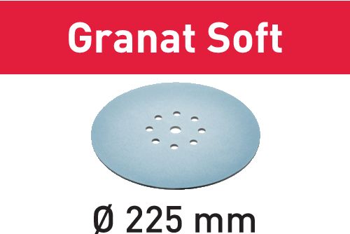 FESTOOL Schleifmittel Granat Soft D225 P80 GR SOFT/25