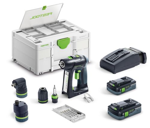FESTOOL Akku-Bohrschrauber C 18 HPC 4,0 I-Set