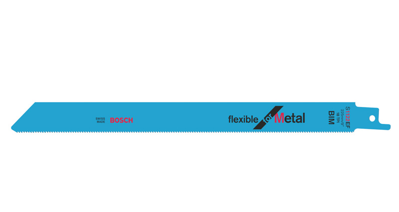 BOSCH Säbelsägeblatt S 1122 EF, Flexible for Metal, 5er-Pack BOSCH Säbelsägeblatt S 1122 EF, Flexible for Metal, 5er-Pack