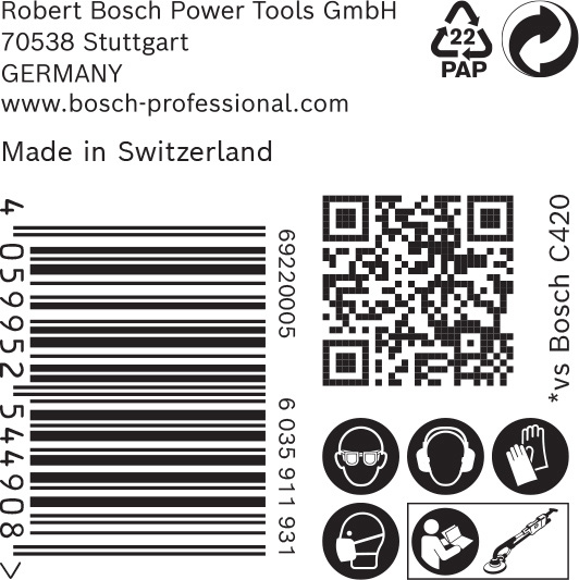 BOSCH EXPERT C470 Schleifp. mit 19 Löchern für Trockenbauschl., 225 mm, K 180, 25 Stk. BOSCH EXPERT C470 Schleifp. mit 19 Löchern für Trockenbauschl., 225 mm, K 180, 25 Stk.