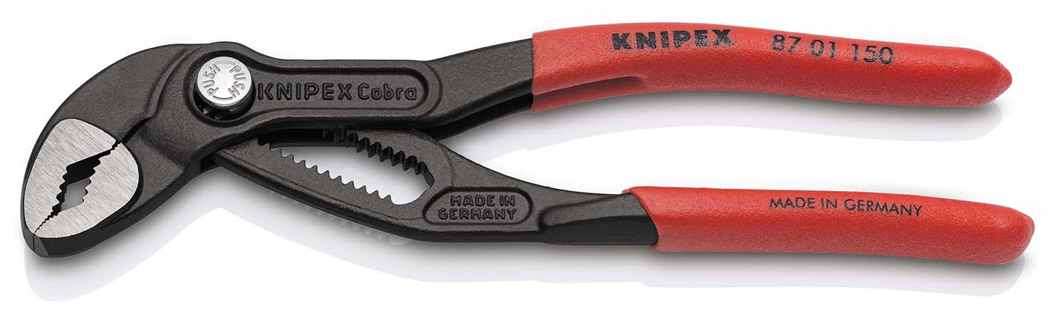KNIPEX Hightech-Wasserpumpenzange Cobra grau atramentiert 150 mm KNIPEX Hightech-Wasserpumpenzange Cobra grau atramentiert 150 mm