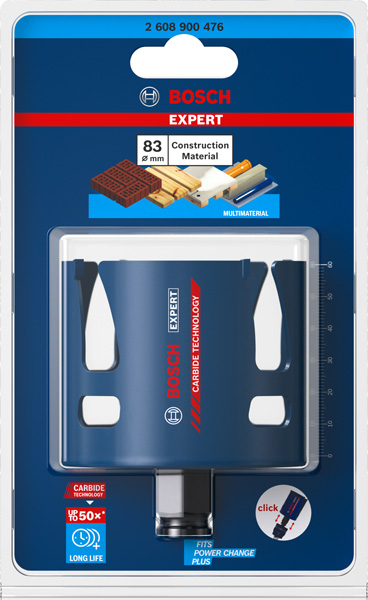 BOSCH EXPERT Construction Material Lochsäge, 83 x 60 mm BOSCH EXPERT Construction Material Lochsäge, 83 x 60 mm