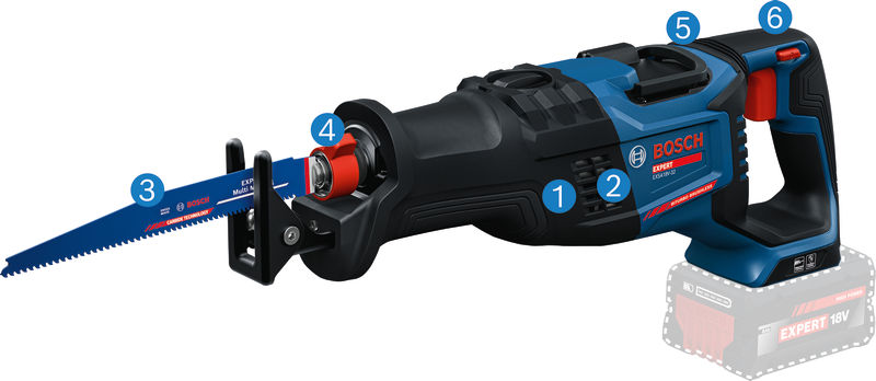 BOSCH EXPERT Akku-Säbelsäge EXSA18V-32 BOSCH EXPERT Akku-Säbelsäge EXSA18V-32