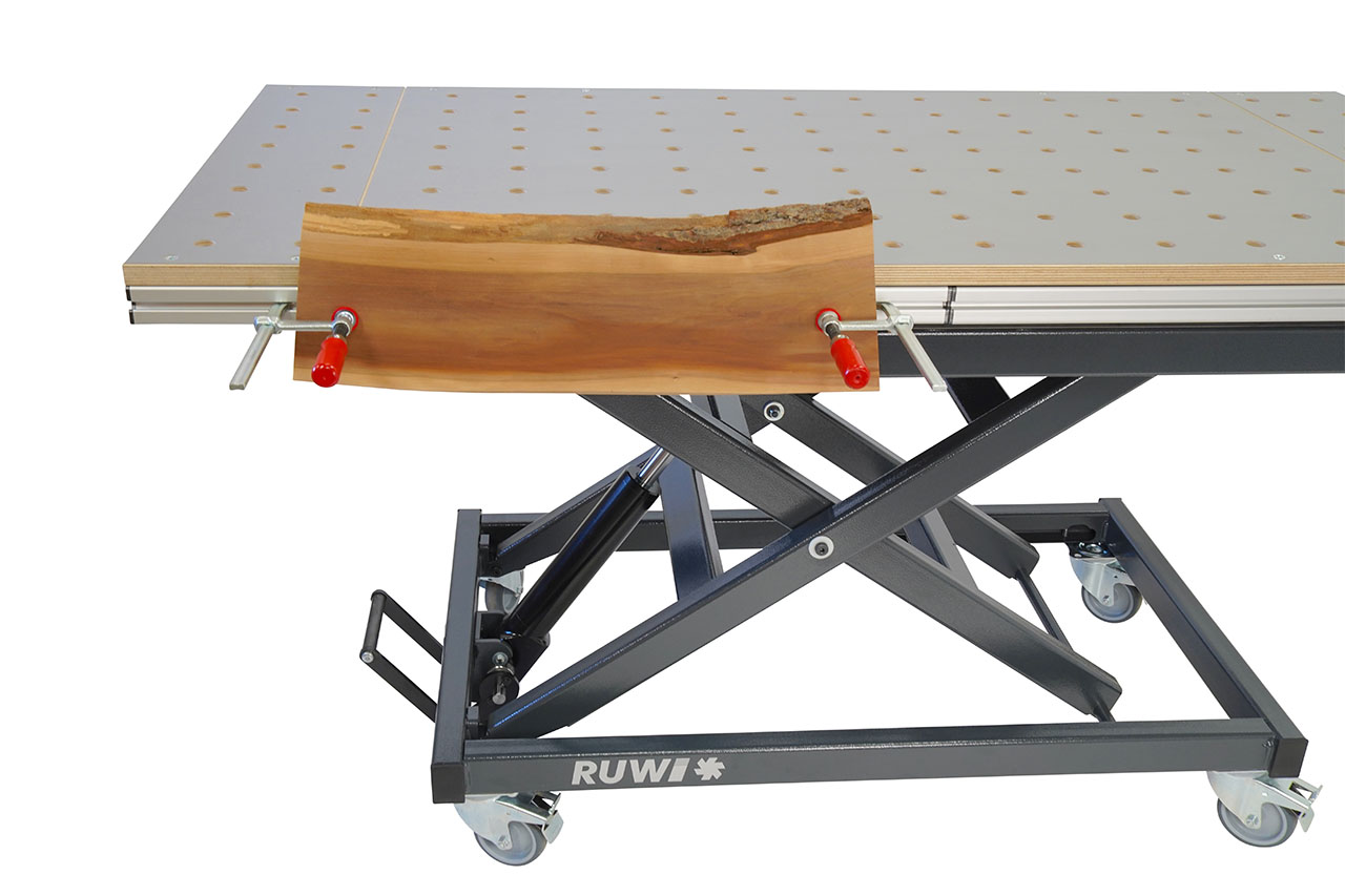 RUWI Hubtisch Classic ausziehbar mit Schubkasten und Stauraum RUWI Hubtisch Classic ausziehbar mit Schubkasten und Stauraum