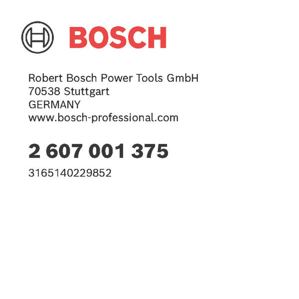 BOSCH Adapter BOSCH Adapter