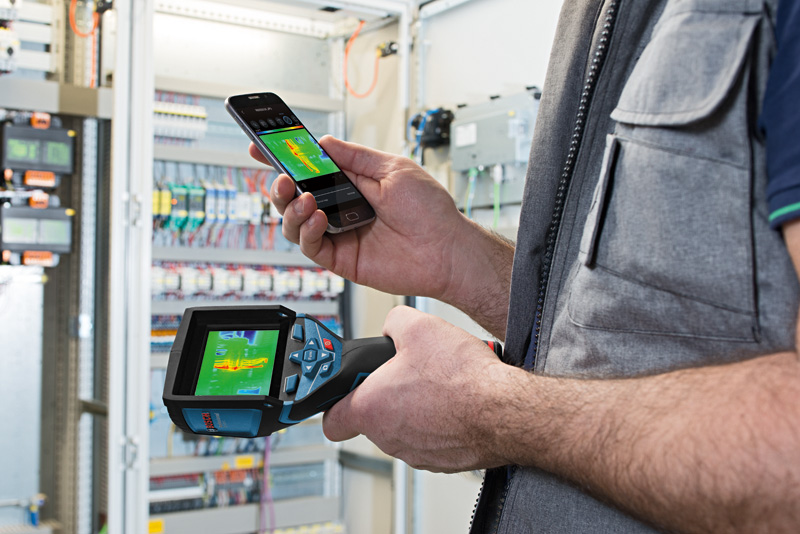 BOSCH Wärmebildkamera GTC 400 C, 1 x Akku GBA 12V 2.0Ah BOSCH Wärmebildkamera GTC 400 C, 1 x Akku GBA 12V 2.0Ah