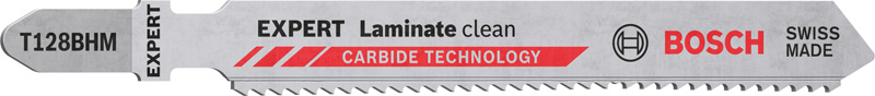 BOSCH EXPERT ‘Laminate Clean’ T128 BHM Stichsägeblatt, 3 Stück