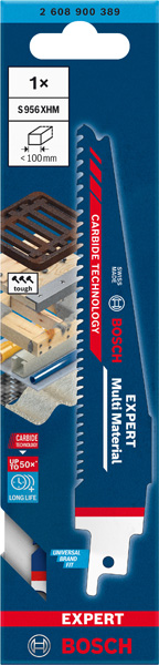 BOSCH EXPERT ‘Multi Material’ 956 XHM Säbelsägeblatt, 1 Stück BOSCH EXPERT ‘Multi Material’ 956 XHM Säbelsägeblatt, 1 Stück