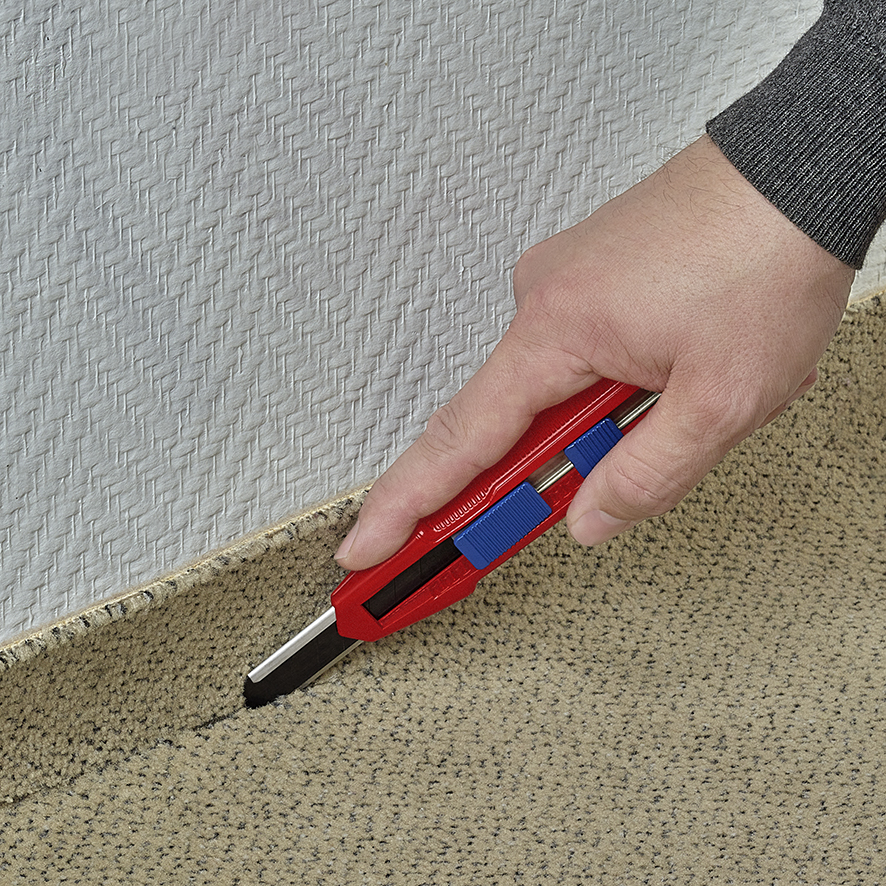 KNIPEX 90 10 165 BK CutiX Universalmesser 165 mm