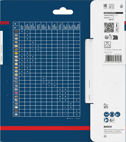 BOSCH Kreissägeblatt Expert for High Pressure Laminate, 160 x 20 x 2,2 mm, 48Z