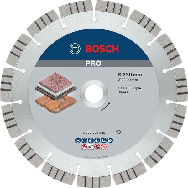 BOSCH Diamanttrennscheibe Best for Stone BOSCH Diamanttrennscheibe Best for Stone