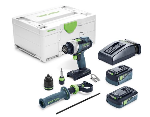 FESTOOL Akku-Bohrschrauber QUADRIVE TDC 18/4 5,0/4,0 I-Plus FESTOOL Akku-Bohrschrauber QUADRIVE TDC 18/4 5,0/4,0 I-Plus