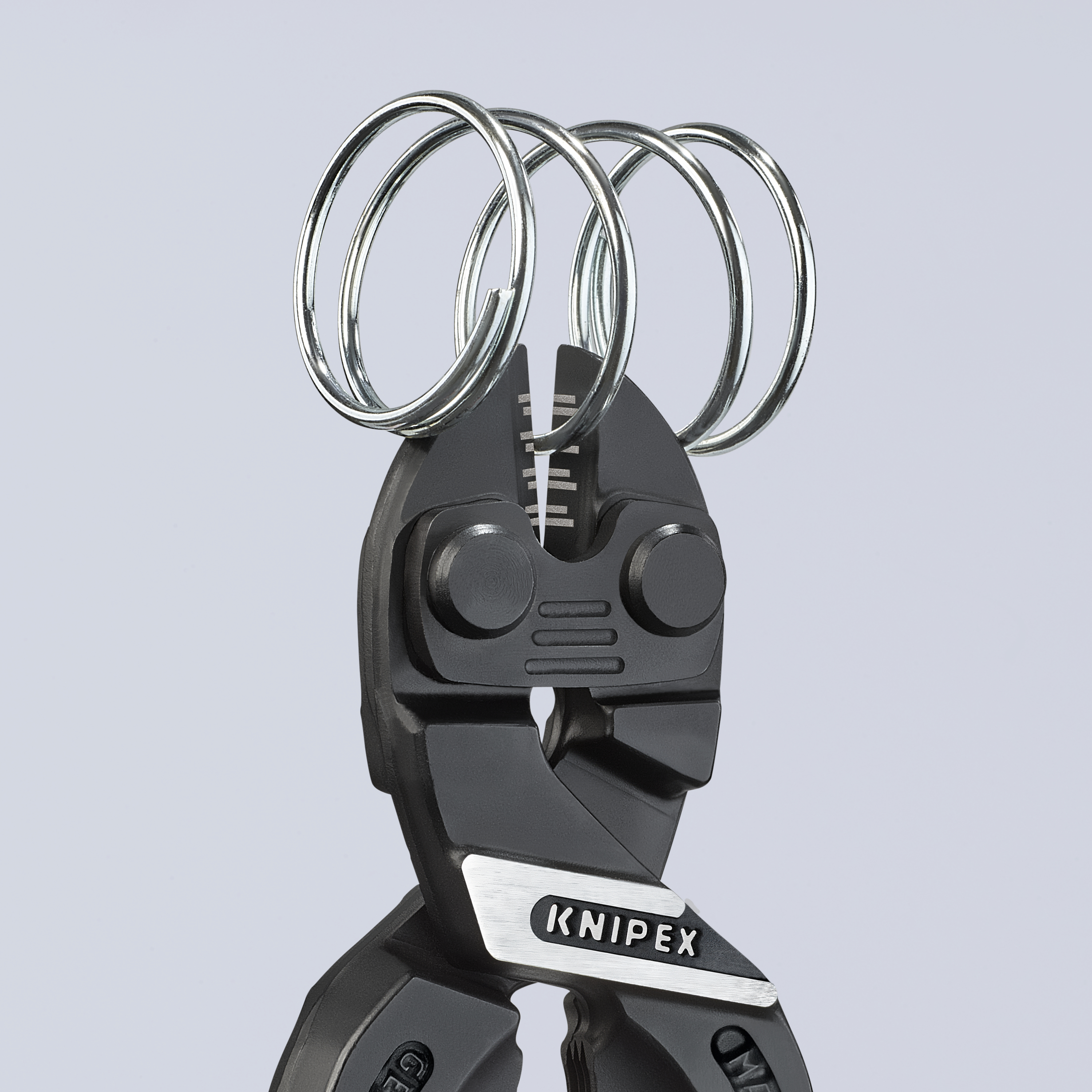 KNIPEX Kompakt-Bolzenschneider CoBolt S schwarz atramentiert 160 mm